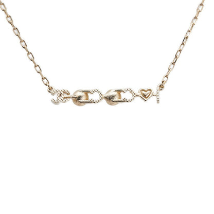 Chanel I LOVE COCO Heart Motif Pearl Necklace