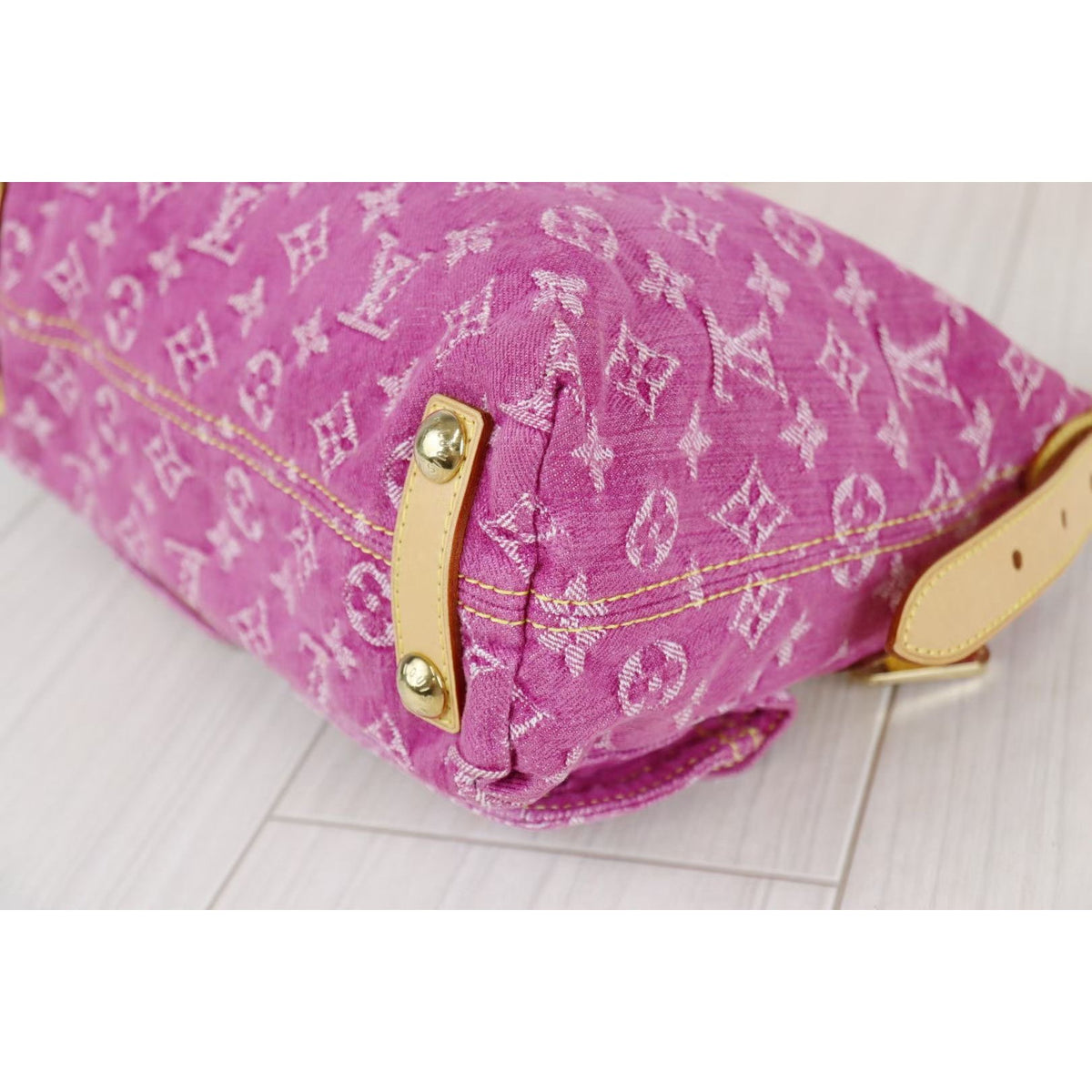 Rank A｜ LV Monogram Denim Buggy PM Shoulder Bag ｜081003