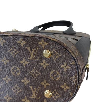 Louis-Vuitton Monogram Tressage MM GHW