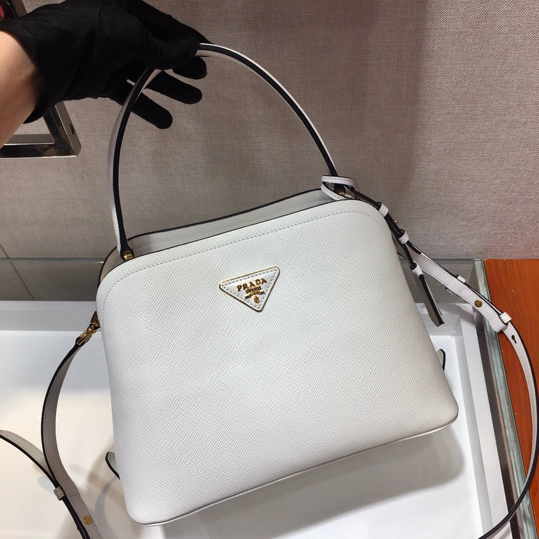 Prada Medium Saffiano Leather Martinee Bag