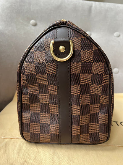 Louis Vuitton Speedy 25 Bandouliere (strap missing) Damier Ebene (RRP £1,420)