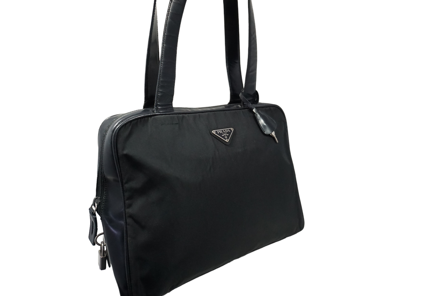 Prada Sort Skuldertaske