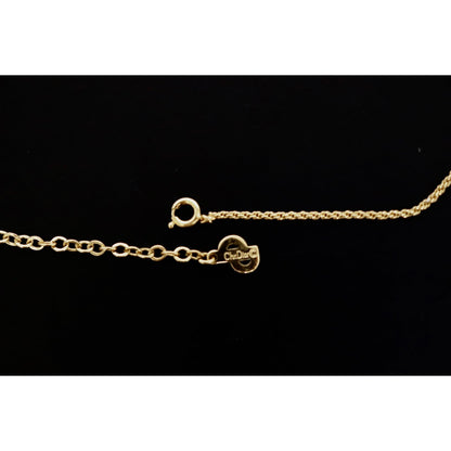 Rank SA ｜ Dior CD Necklace 18k Gold Plated ｜090307