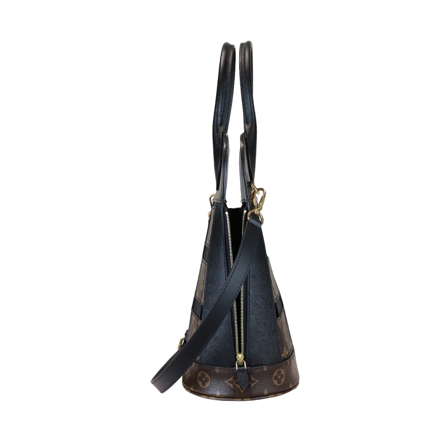 Louis-Vuitton Monogram Tressage MM GHW