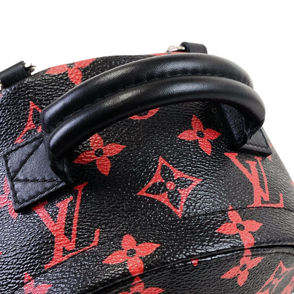 Louis-Vuitton Mini Palm Springs Infrarouge Canvas GHW