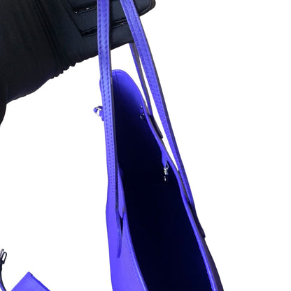 Louis-Vuitton Epi Neverfull MM Purple