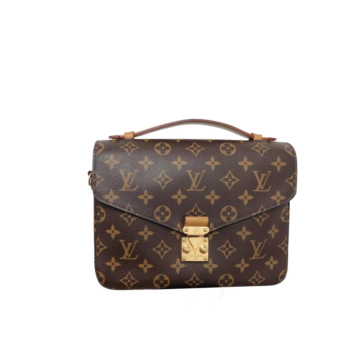 Louis-Vuitton Pochette Metis Leather Monogram