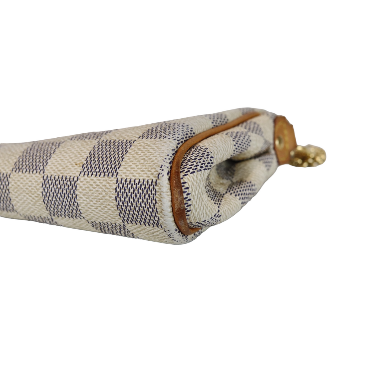 Louis-Vuitton Eva Damier Azur Monogram White GHW