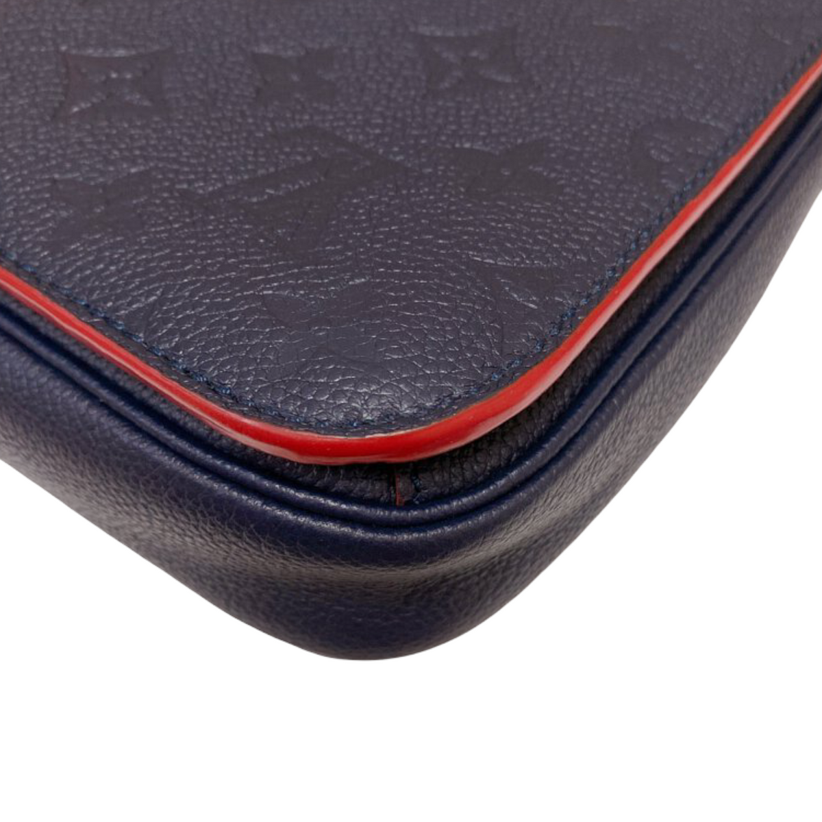 Louis-Vuitton Monogram Empreinte Pochette Metis Leather Marine Blue GHW