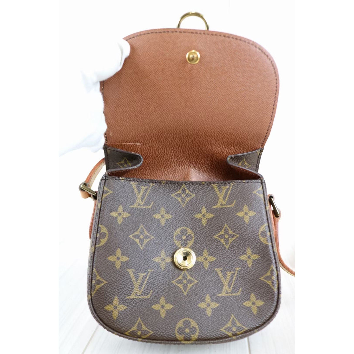 Rank A ｜ LV Monogram Saint Cloud MM Shoulder Bag ｜032326