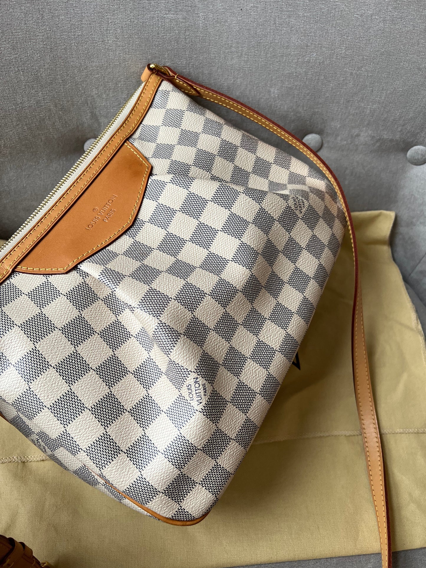 Louis Vuitton Siracusa Damier Azur