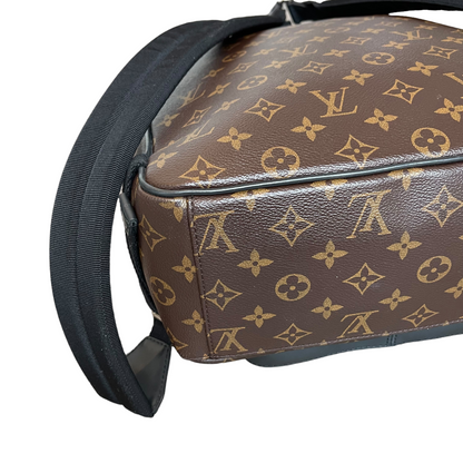 Louis-Vuitton Josh Damier Monogram Backpack Brown SHW
