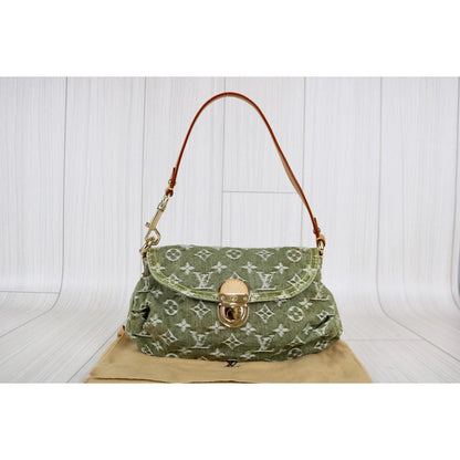 Rank A ｜ LV Monogram Denim Shoulder Bag｜031411