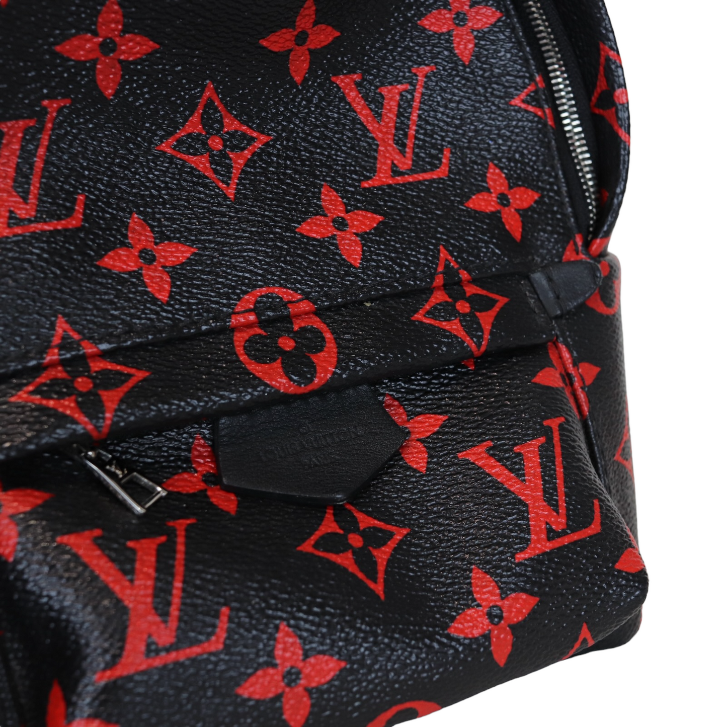 Louis-Vuitton Mini Palm Springs Infrarouge Canvas GHW