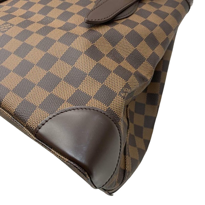Louis-Vuitton Damier Ebene Hampstead MM Brown