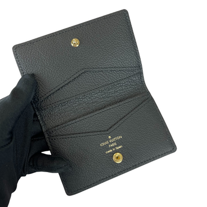 Louis-Vuitton Multicartes Monogram Empreinte Cardholder Black GHW