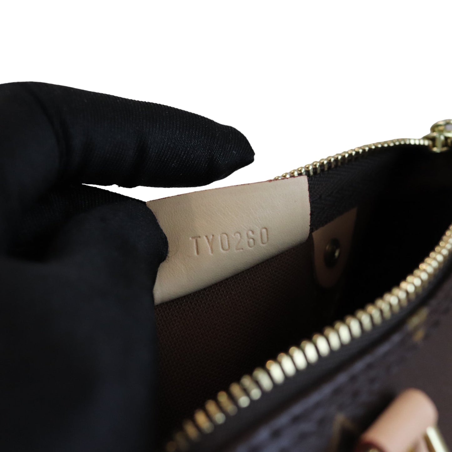 Louis-Vuitton Nano Speedy Monogram Brown GHW