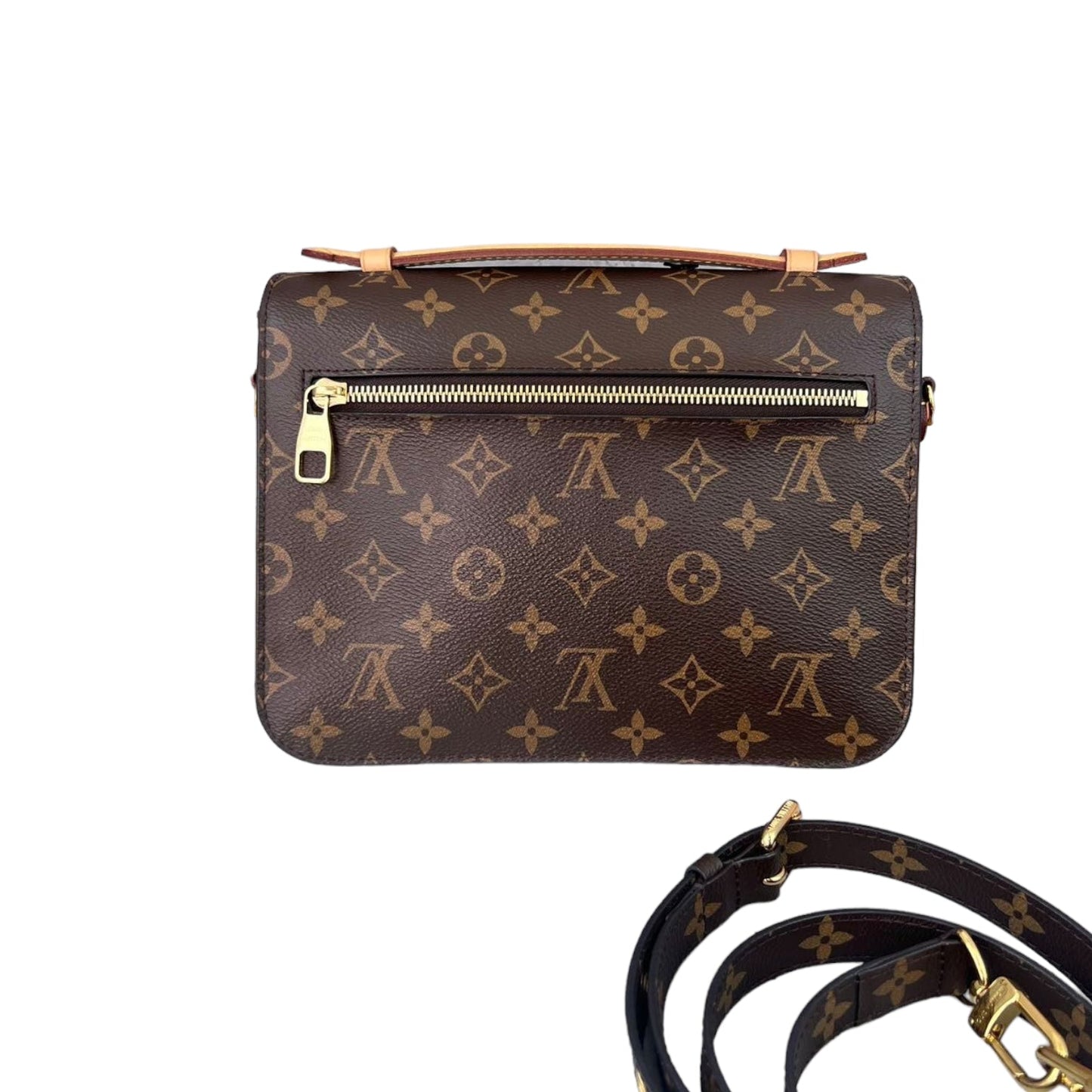 Louis-Vuitton Monogram Classic Pochette Métis GHW