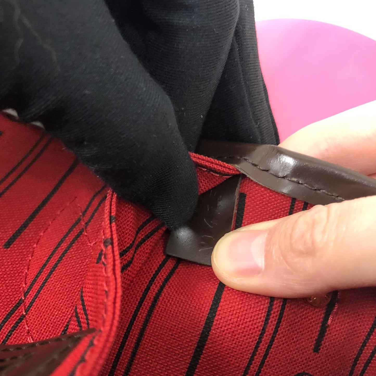 Louis-Vuitton Neverfull PM Damier Ebene Canvas
