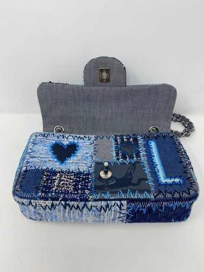Chanel patchwork denim