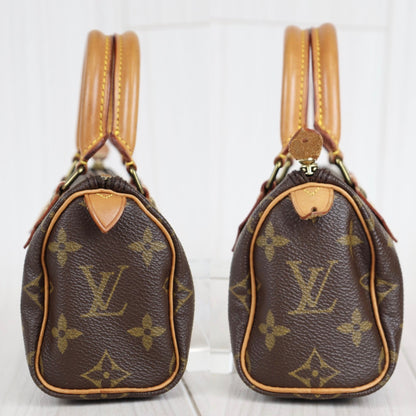 Rank AB ｜ LV Monogram Mini Speedy Handbag ｜ 073009