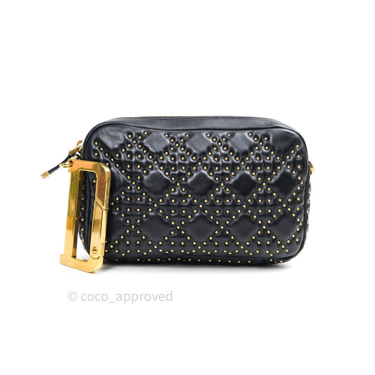 Dior Studded Lambskin Diorquake Clutch Bag