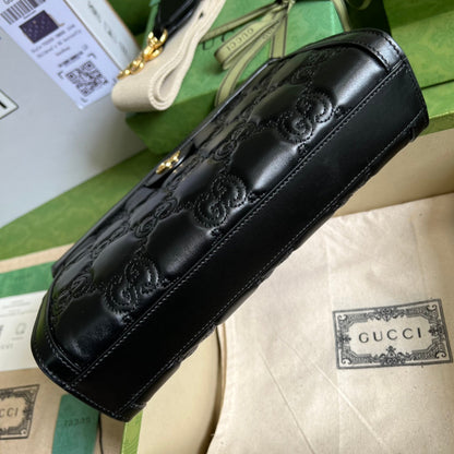 Gucci GG  Matelasse genuine Leather Shoulder Bag