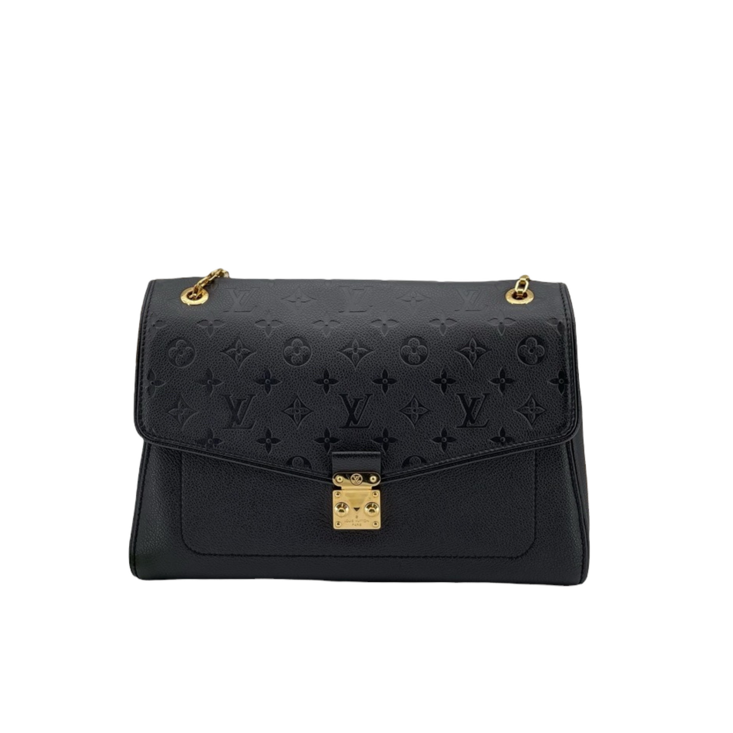 Louis-Vuitton Saint Germain MM Empreinte Black GHW