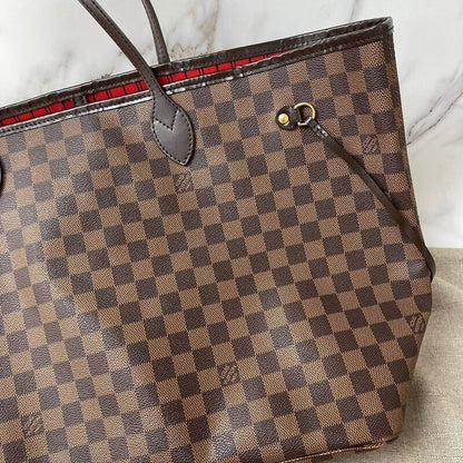 Louis-Vuitton Neverfull GM Damier Ebene Canvas
