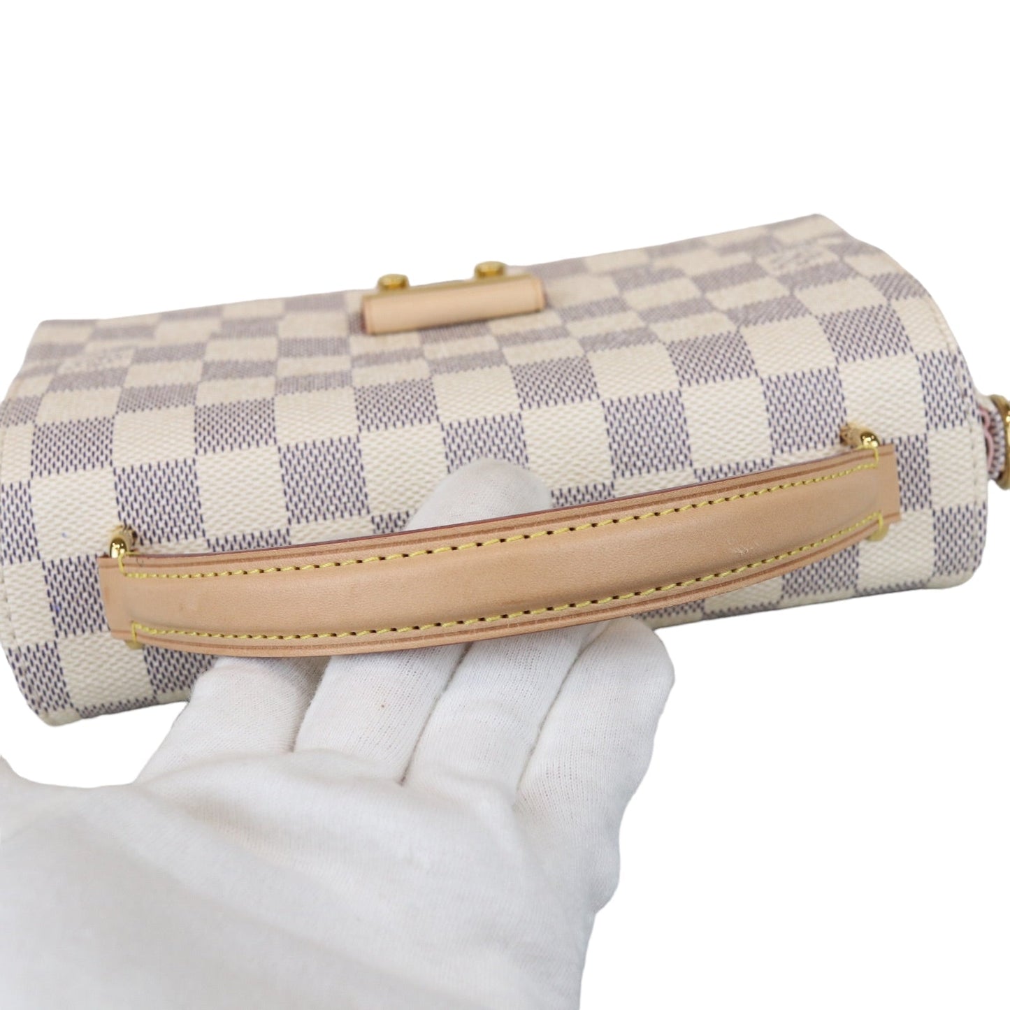 Louis-Vuitton Croisette Damier Azure GHW