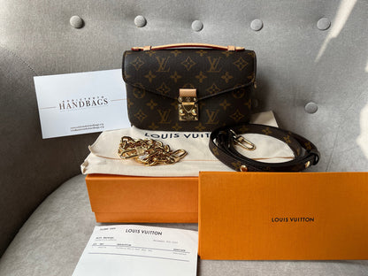 Louis Vuitton Pochette Metis East West Monogram (RRP £2,070)