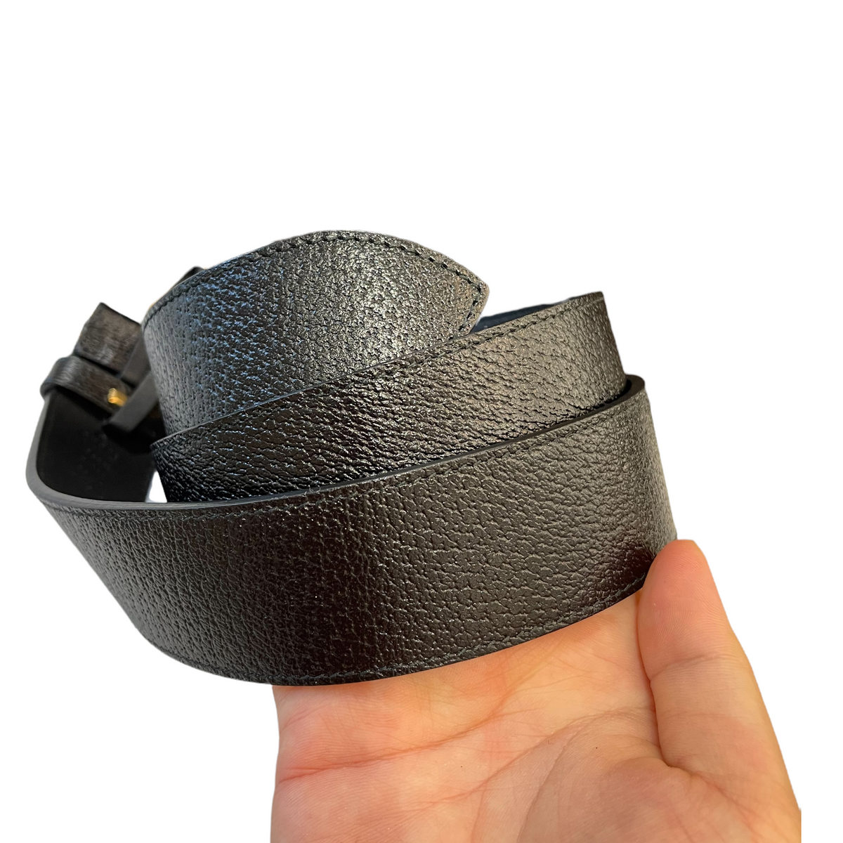 Gucci Marmont Belt size 80 Black GHW