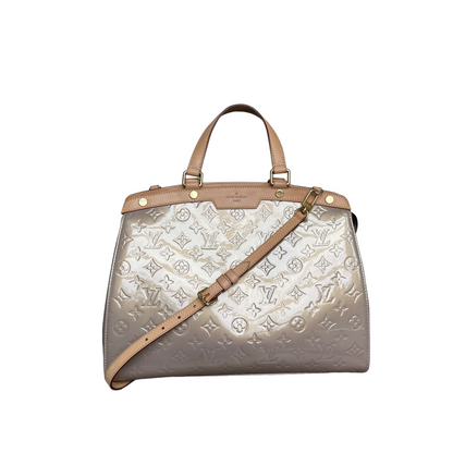 Louis-Vuitton Vernis Brea GM Beige Poudre GHW