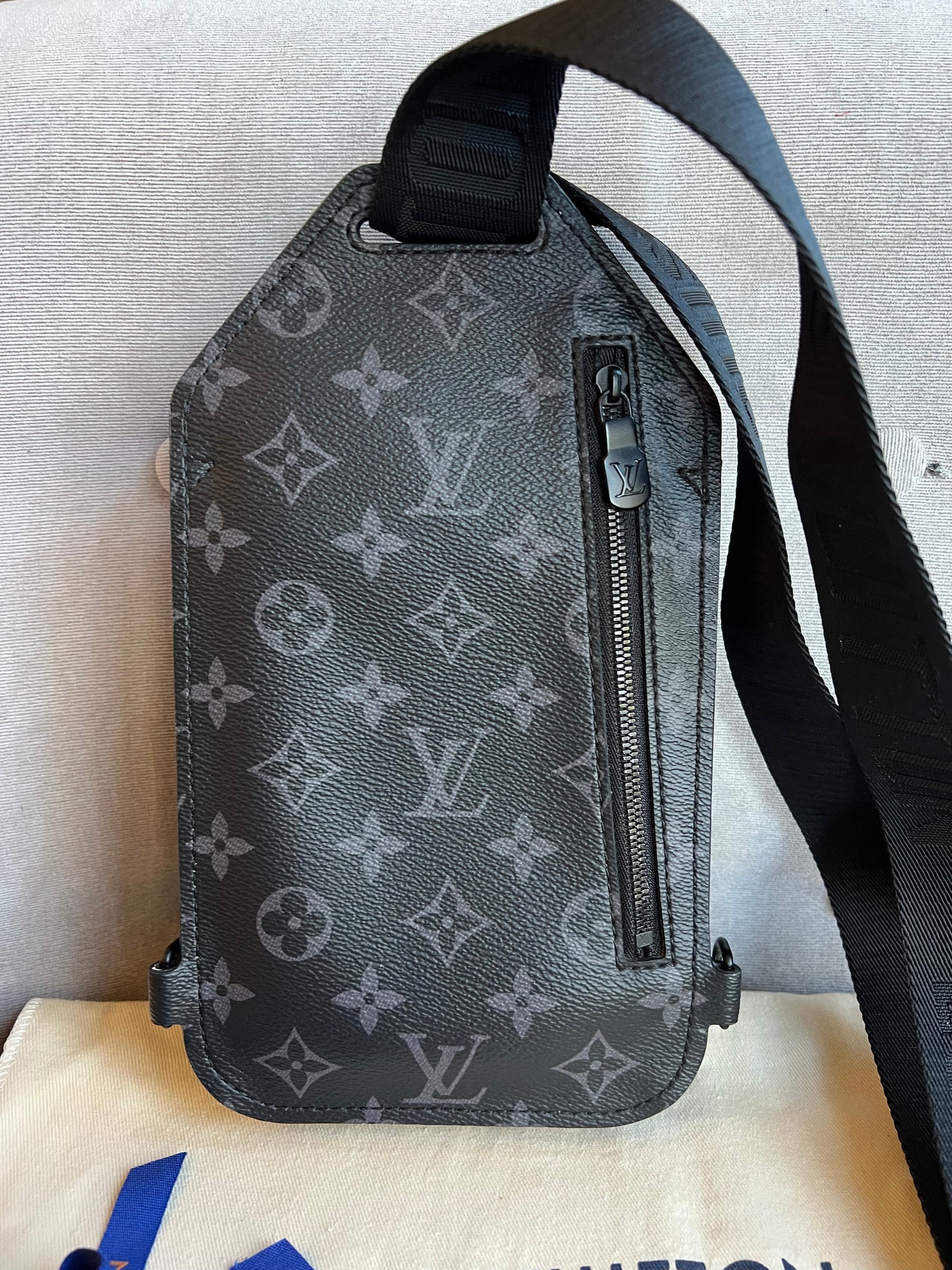 Louis Vuitton Saumur Sling Bag Monogram Eclipse (RRP £1510)