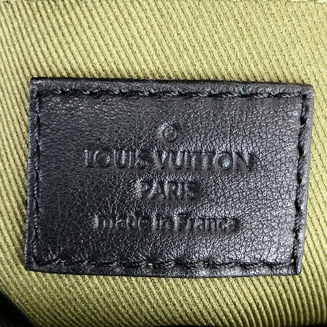 Louis-Vuitton Mini Palm Springs Infrarouge Canvas GHW