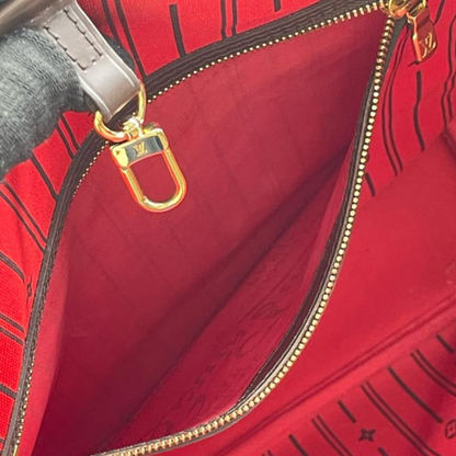 Louis-Vuitton Neverfull MM Ebene Damier GHW