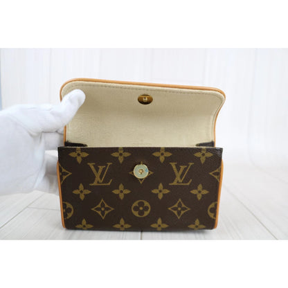 Rank A ｜ LV Monogram Pochette Florentine Waist Bag XS｜041304