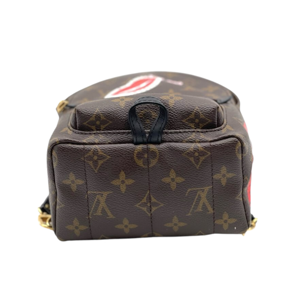 Louis-Vuitton Mini Palm Springs Monogram Badges GHW