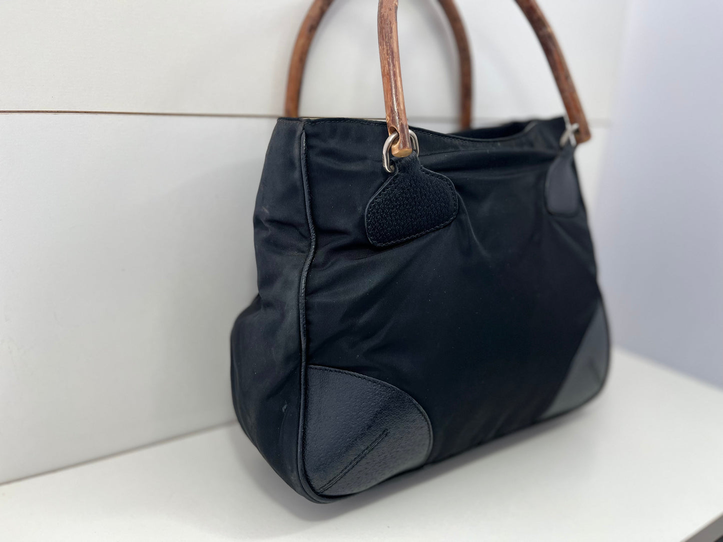 Prada Sort Skuldertaske