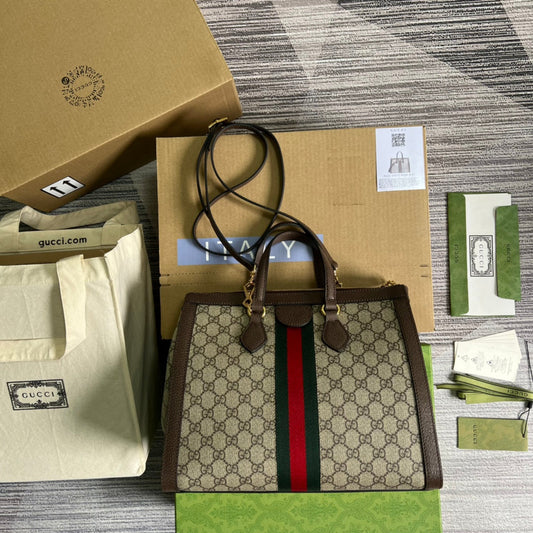 Gucci Ophidia GG Medium Tote Bag