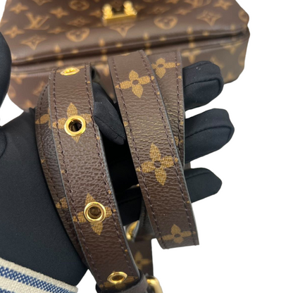 Louis-Vuitton Monogram Pochette Métis Brown GHW