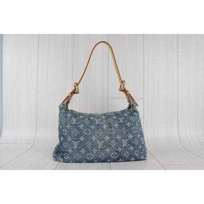 Rank AB ｜ LV Monogram Denim Buggy PM Shoulder Bag  ｜  072107