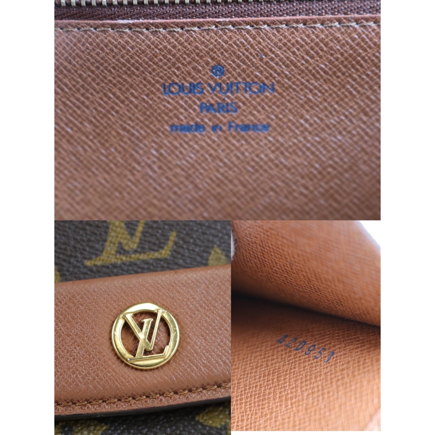 Rank AB ｜ LV Monogram Bordeaux MM Shoulder Bag ｜062401