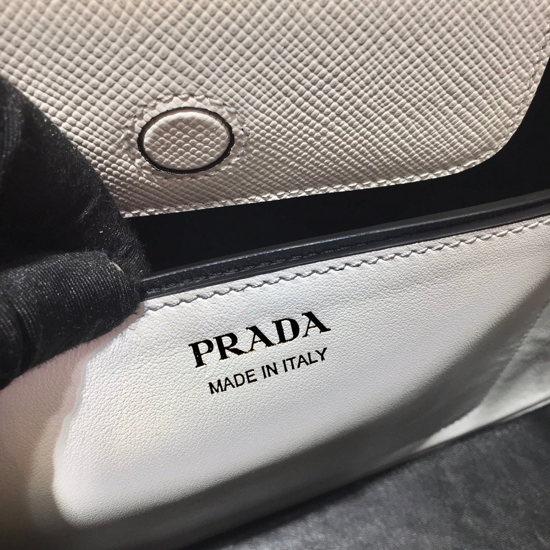 Prada Medium Saffiano Leather Martinee Bag