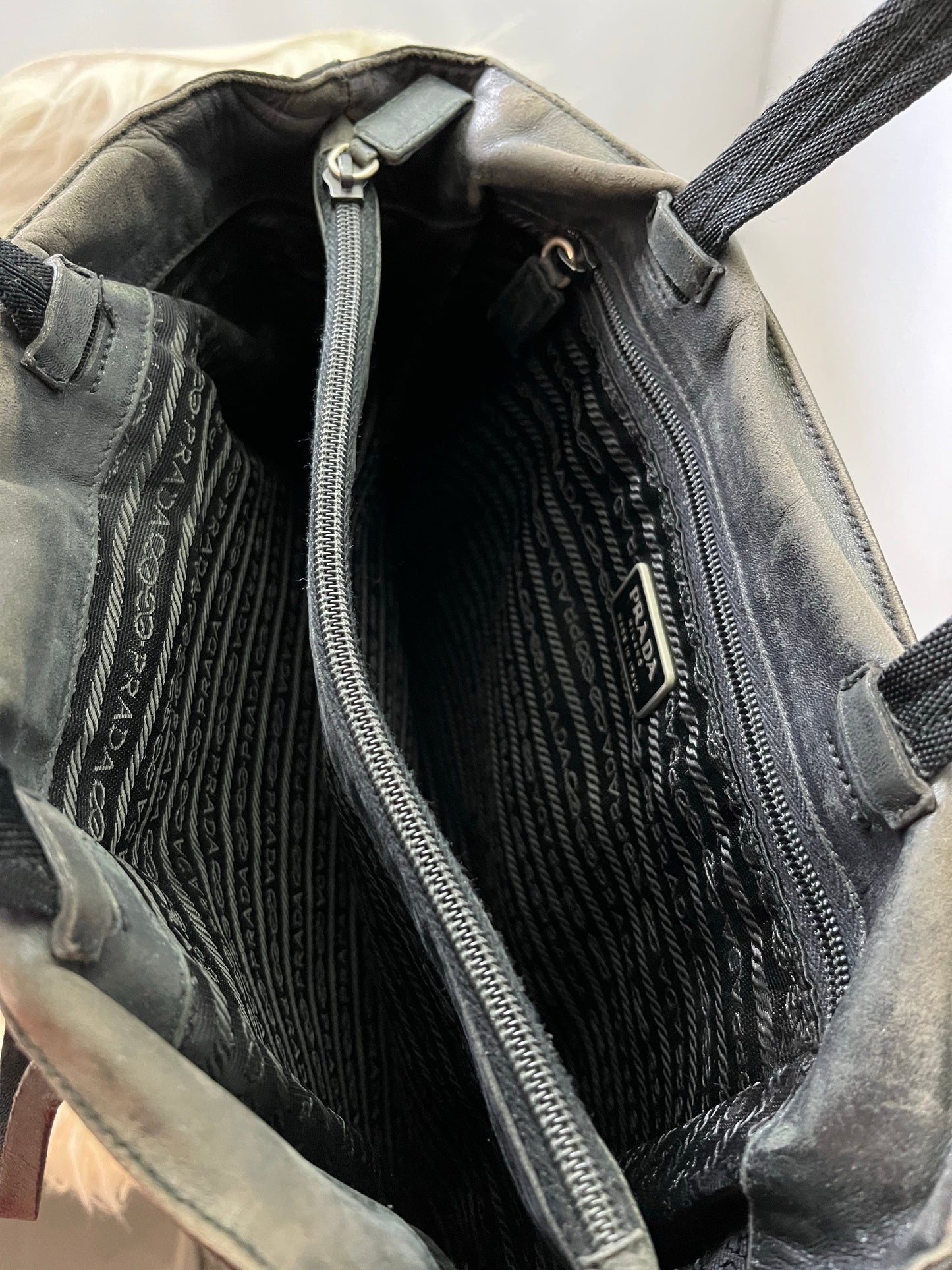 Prada Sort Skuldertaske