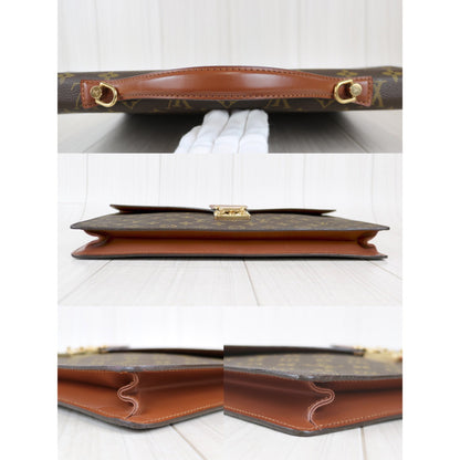 Rank A ｜ LV Monogram Porto de Cüman Bandrière Briefcase Business Bag｜031906