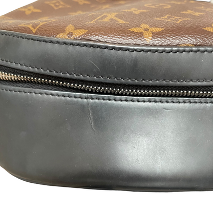 Louis-Vuitton Josh Damier Monogram Backpack Brown SHW