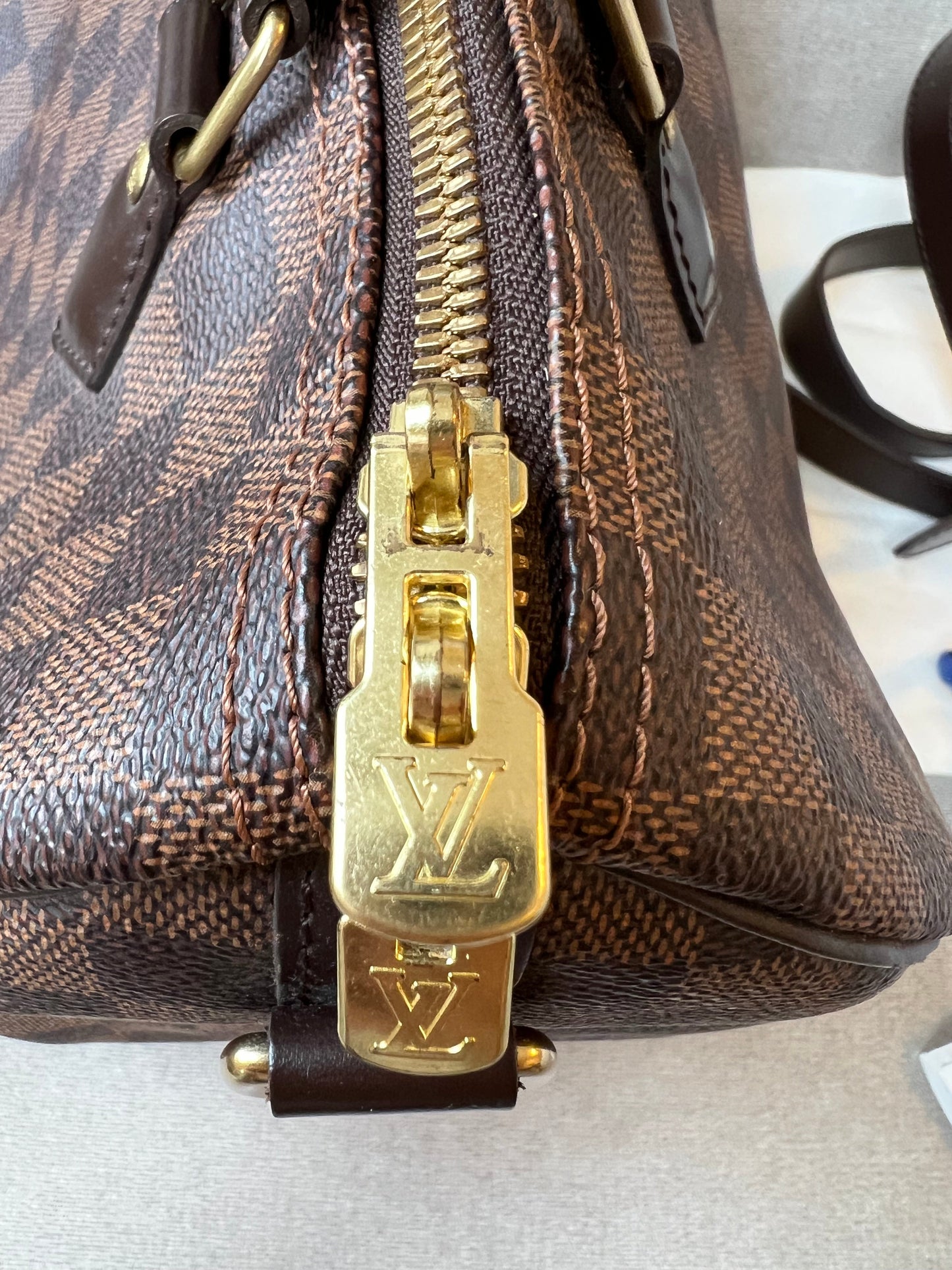 Louis Vuitton Speedy Bandouliere 30 Damier Ebene (RRP £1470)