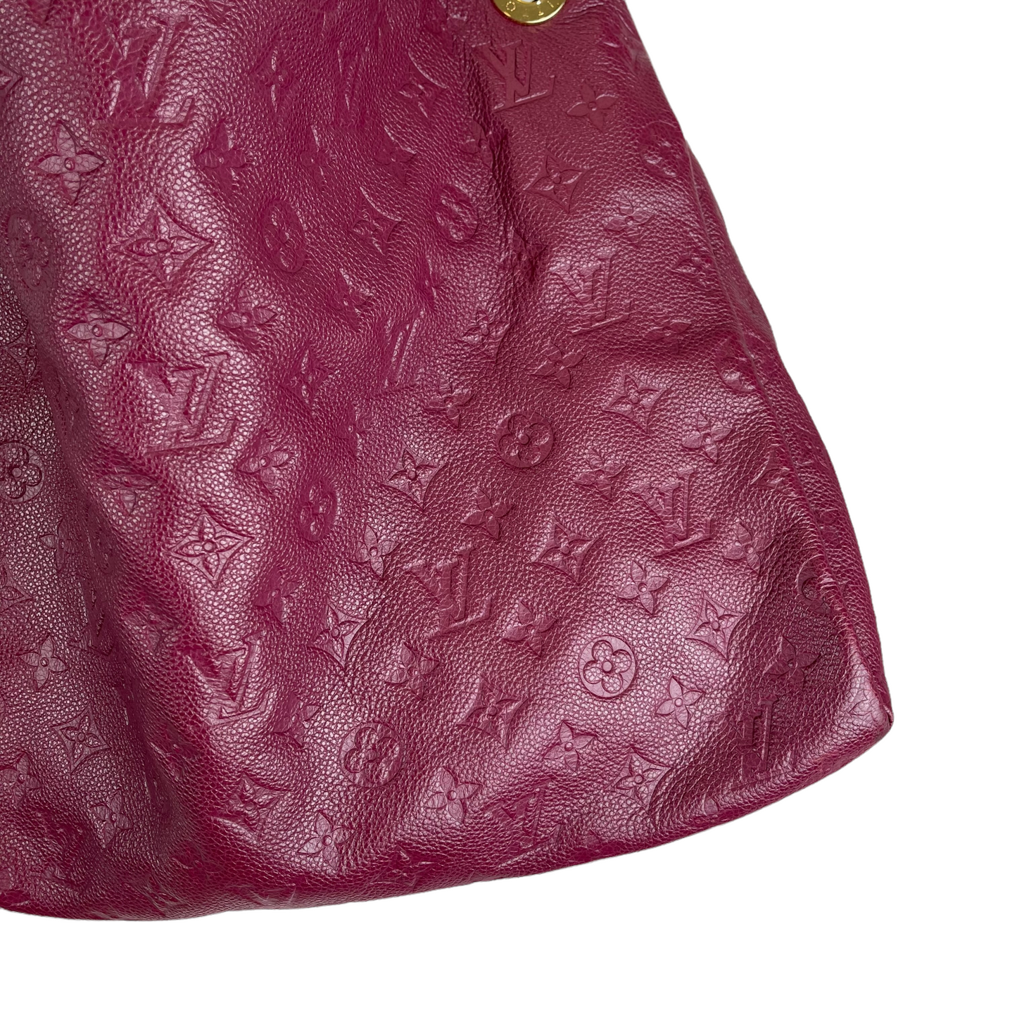 Louis-Vuitton Artsy MM Empreinte Burgundy GHW