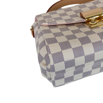 Louis-Vuitton Croisette Damier Azure GHW
